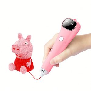 Juguete Educativo 3D-2 para Niños, Lápiz de Pintura 3D Inalámbrico, Seguro a Baja Temperatura, Semiautomático, con Filamento PLA Ecológico - Product Image 4