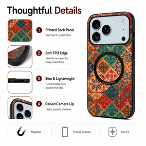 Étui de téléphone magnétique sans fil en liège écologique Denior, compatible avec toutes les séries <span class=keywords><strong>Apple</strong></span> 17/16/15/14/13/12 - Product Image 2
