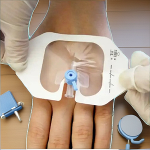 Pansement médical jetable respirant, imperméable et transparent pour fixation de canule IV, <span class=keywords><strong>kit</strong></span> de démarrage IV clinique, doux et résistant - Product Image 4