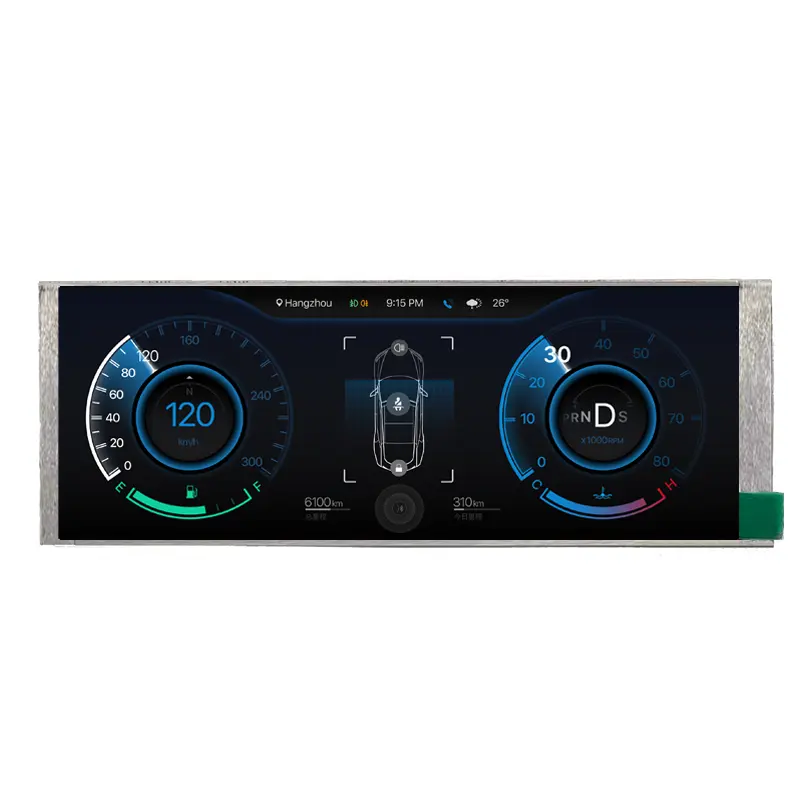 6.86 Inch Bar Car Player Display Lcd Module Tft Screen Full Viewing 480*1280 40pin MIPI Interface Lcd Display