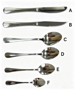 Ensemble <span class=keywords><strong>de</strong></span> <span class=keywords><strong>couverts</strong></span> en acier inoxydable FLEY, élégant, pour hôtel, <span class=keywords><strong>restaurant</strong></span>, mariage, banquet, service <span class=keywords><strong>de</strong></span> traiteur - Product Image 4