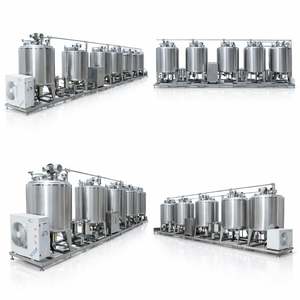 Ace Process Usine d'équipement automatique pour la production de produits laitiers UHT, yaourt et lait en Chine - Product Image 6