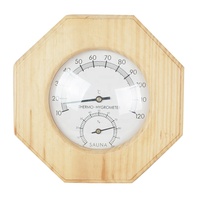 Rumah Sauna Aksesori Kit Sauna Kayu Thermometer dan Hygrometer