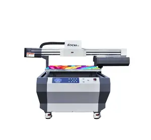 Galaxy 6090 A1 size UV digital inkjet flatbed printer xp600/i3200 Golf Logo Book Ceramic Phone case printer