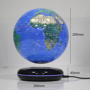 Magnetic Levitation <strong>Globe</strong> Floating <strong>Globe</strong> Lamp 8 Inch Decorative <strong>World</strong> Earth Transparent Educational Teaching Geography <strong>Globe</strong> - Product Image 3