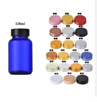 Fabricant digne de confiance 60ml à 500ml Bouteille d'emballage à large bouche Bouteille de capsule Bouteilles de pilules en verre avec bouchons CRC