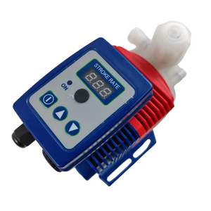 Pompe doseuse à diaphragme en PTFE durable Lango, actionnée par un solénoïde, commande manuelle, haute pression, qualité <span class=keywords><strong>alimentaire</strong></span>, 15 L/H, longue durée de vie - Product Image 5