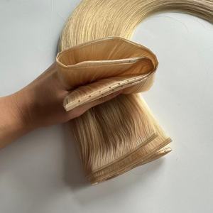 Estensioni dei <span class=keywords><strong>capelli</strong></span> Remy russe 2025 100% una vera trama a farfalla piatta di alta qualità tinta di <span class=keywords><strong>capelli</strong></span> vergini europei lisci naturali - Product Image 4