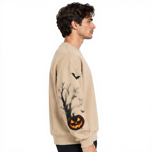 Sudadera de Halloween con estampado gótico de esqueleto, cuello redondo, manga larga, estilo oversize, unisex, ropa urbana, otoño invierno, venta al por mayor - Product Image 2