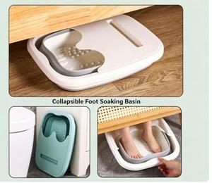 Bac de massage portable pour les pieds, facile à ranger, pliable, pour trempage des pieds - Product Image 1