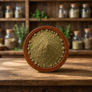 Polvo de Hoja de Kalmegh Seca Natural 500 g, Polvo Herbal 100% Puro de Andrographis Paniculata ELIXIRA HERBS Gujarat - Product Image 2