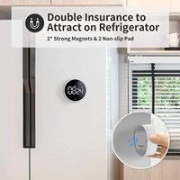 Grande minuterie numérique de cuisine à LED Chronomètre Alarme forte Compte à rebours magnétique Minuterie pour la cuisson au four Restaurant Cuisine