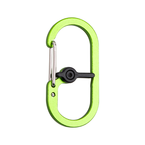50MM Voyage En Acier Inoxydable Personnalisé s Forme Promotionnel Porte-clés Crochets À Lien Rapide Mousquetons De Verrouillage pour Le Camping - Product Image 2