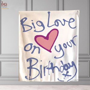 Bannière <span class=keywords><strong>personnalisable</strong></span> Joyeux <span class=keywords><strong>Anniversaire</strong></span> pour Enfants, Fond de Portrait, Bannière Photo Visage Personnalisée pour Décoration Intérieure et Extérieure - Product Image 1