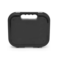 Étui tactique pour pistolet de sécurité Boîte de transport en plastique ABS dur avec mousse rembourrée pour transporter des accessoires de chasse