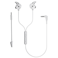 Auriculares para Juegos, Intrauriculares con Cable, Ligeros, con Micrófono Desmontable para PS5, Series X, PC, Brasil