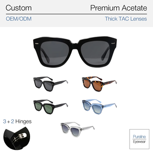 نظارات شمسية مربعة عصرية 2025 بإطار أسود وعدسات متدرجة خضراء مع عرض مزدوج للرؤية وحماية من الأشعة فوق البنفسجية 400 وخدمة تصنيع حسب الطلب - Product Image 5