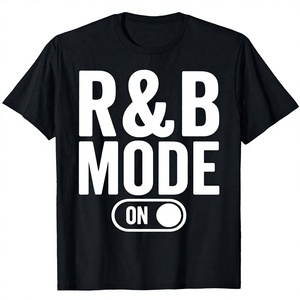 <span class=keywords><strong>R</strong></span> & <span class=keywords><strong>B</strong></span> โหมดบนจิตวิญญาณตลกนักร้องของขวัญวินเทจของแข็งว่างเปล่าคาราโอเกะเพลงเสื้อยืดคนรัก - Product Image 1