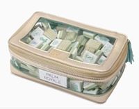 Tas Penyimpanan Mahjong Poker Mewah Modern Ramah Lingkungan Tahan Air Lipat Transparan PVC Gaya Amerika Kasino Judi