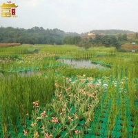 Tratamiento de Aguas Residuales ecológico, plantas artificiales bioflotantes, HDPE