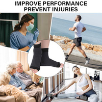 Chaussettes de compression graduée personnalisées respirantes et anti-humidité pour le soutien athlétique (course, basketball, entraînement) – Hommes et Femmes