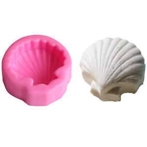 Seashell Silicone Fondant Mold For Cake Decorating Baking Tools Irregular Shape 1 Pc - Product Image 1