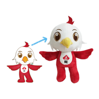Jouets en peluche personnalisés OEM/ODM, rembourrage en coton PP, matériau en coton, certifiés EN71/GRS/CPC, taille 11-30 cm, pour les 14 ans et plus, unisexe