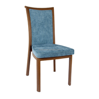 Chaises de salle à manger empilables en métal modernes, durables et de qualité supérieure pour hôtel, restaurant, banquet, événements de mariage