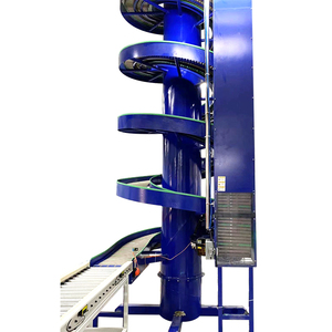 Sekrup Konveyor Pabrik 400Mm Lebar Kotak Karton Tugas Berat Memberikan Rantai Konveyor Spiral - Product Image 2