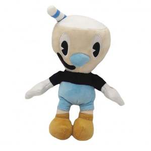 Peluche de 25 cm del Personaje Mugman del Videojuego <span class=keywords><strong>Cuphead</strong></span>, Muñecos de Peluche para Niños - Product Image 4