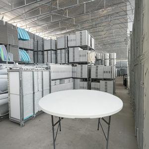 Table pliante ronde en plastique de 5 pieds pour banquet/pique-nique/<span class=keywords><strong>camping</strong></span>/salle à manger, vente en gros - Product Image 3