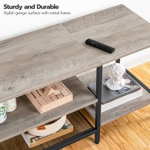 Mesa de consola de TV de <span class=keywords><strong>estilo</strong></span> <span class=keywords><strong>industrial</strong></span> al por mayor centro de entretenimiento de medios soportes de televisión de TV diseños para TV de 50/55/60/65 pulgadas - Product Image 4