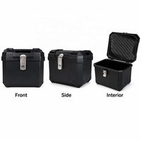 Grands coffres arrière de moto 45L en PP, étanches, pour casques de moto, fabriqués par des fabricants de coffres arrière de moto