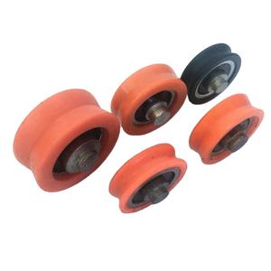 Roue <span class=keywords><strong>de</strong></span> porte à roulement, rouleau <span class=keywords><strong>de</strong></span> meuble, roue <span class=keywords><strong>de</strong></span> 45 mm, 6000zz, rouleau <span class=keywords><strong>coulissant</strong></span> à rainure en U, roue <span class=keywords><strong>de</strong></span> <span class=keywords><strong>guidage</strong></span>, poulie en plastique nylon avec roulement à billes - Product Image 3