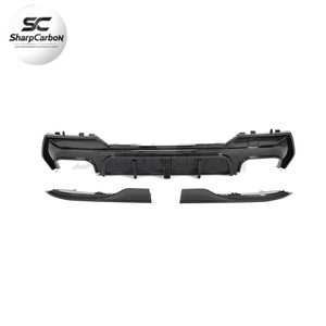 Nouveau diffuseur de pare-chocs arrière en fibre de carbone poli haute brillance G22 G23 pour <span class=keywords><strong>430i</strong></span> 440i M Sport 2021 <span class=keywords><strong>2022</strong></span> - Product Image 3