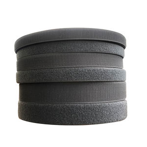 Cinta de Velcro Autoadhesiva de Nailon Ecológica de Buena Calidad para Prendas de Vestir, Lavable, Gris, 20 mm, Ultrafina, para Coser - Product Image 4