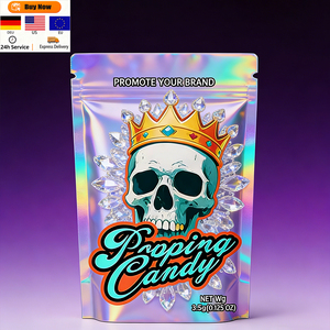 Customized 3.5g Stand up Pouch Flexible Food <b>Packaging</b> <b>Bag</b> PE/AL/PET Laminated Structure Deodorizing Self-Sealing Durable mm - Product Image 1