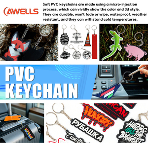 <span class=keywords><strong>Porte</strong></span>-clés en PVC 3D/2D, <span class=keywords><strong>porte</strong></span>-clés en caoutchouc PVC souple souvenir avec logo, <span class=keywords><strong>porte</strong></span>-clés en PVC personnalisé dessin animé/mouvement - Product Image 3