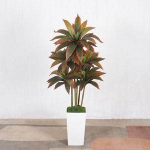 <span class=keywords><strong>Arbre</strong></span> artificiel en bois <span class=keywords><strong>rouge</strong></span> brésilien, écologique, durable, de haute qualité, résistant aux UV, pour la décoration intérieure moderne de la maison et du bureau - Product Image 2