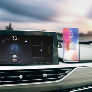 Support de téléphone de voiture personnalisé OEM ODM avec logo, pour écran de commande central, <span class=keywords><strong>d</strong></span>édié Tesla, multifonctionnel, navigation, fixation magnétique - Product Image 2