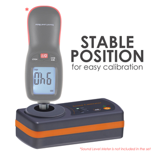 Calibrador de Nivel de Sonido Portátil Compacto, 94dB 104dB 114dB, Calibración de Ruido para Micrófonos de 13.2mm - Product Image 3