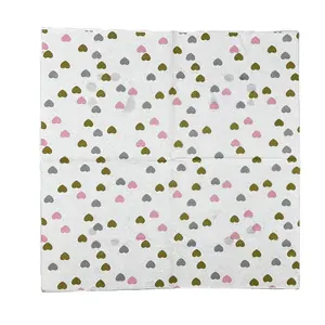 Love Printed Napkin Birthday Party Wedding Restaurant Decoration Folding Napkin