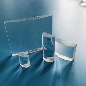 ZF3-lente de vidrio convexo para sistema de espectroscopia, lente cilíndrica cuadrada, óptica plana, N-SF1, SF1 - Product Image 4