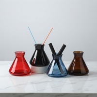 Bouteille diffuseur d'arômes en verre recyclable de 200 ml, conteneur vide pour parfum
