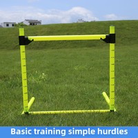 Vente en gros Cadre d'entraînement de piste d'obstacles d'agilité Barre d'obstacles d'échelle de saut en hauteur pour équipement de football et d'athlétisme