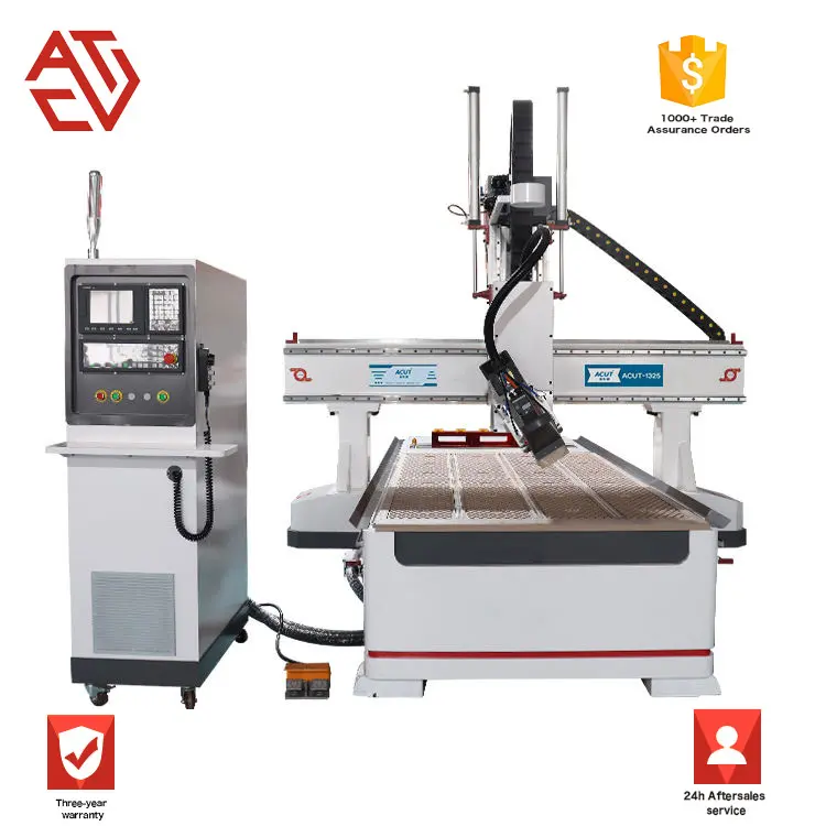 1325 router per la lavorazione del legno cnc router per legno a 4 assi cnc in vendita