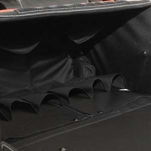 Free Sample High Quality 600-Denier Red Contractor's Rolling <b>Tool</b> Tote <b>Bag</b> <b>with</b> <b>Wheels</b> Water Resistant for Special Purpose Cases - Product Image 6