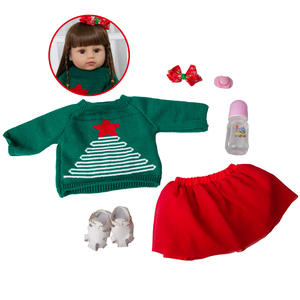 Sıcak satış silikon bebek bebek gerçekçi bebek yeniden doğmuş bebek 22 inç gerçek güzel yeniden doğmuş bebek - Product Image 4