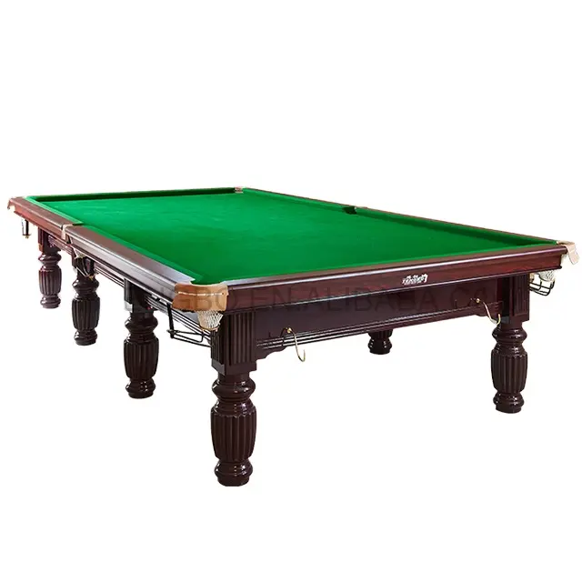 2023 tengbo fábrica vendas diretas sólido woo 10ft 12ft estilo russo snooker pára-choques mesa de bilhar para venda