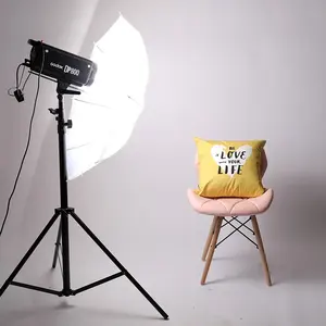 Kit di Illuminazione Softbox da Studio Fotografico con Ombrello Bianco Oro Nero da 33 Pollici (84 cm) - Product Image 6